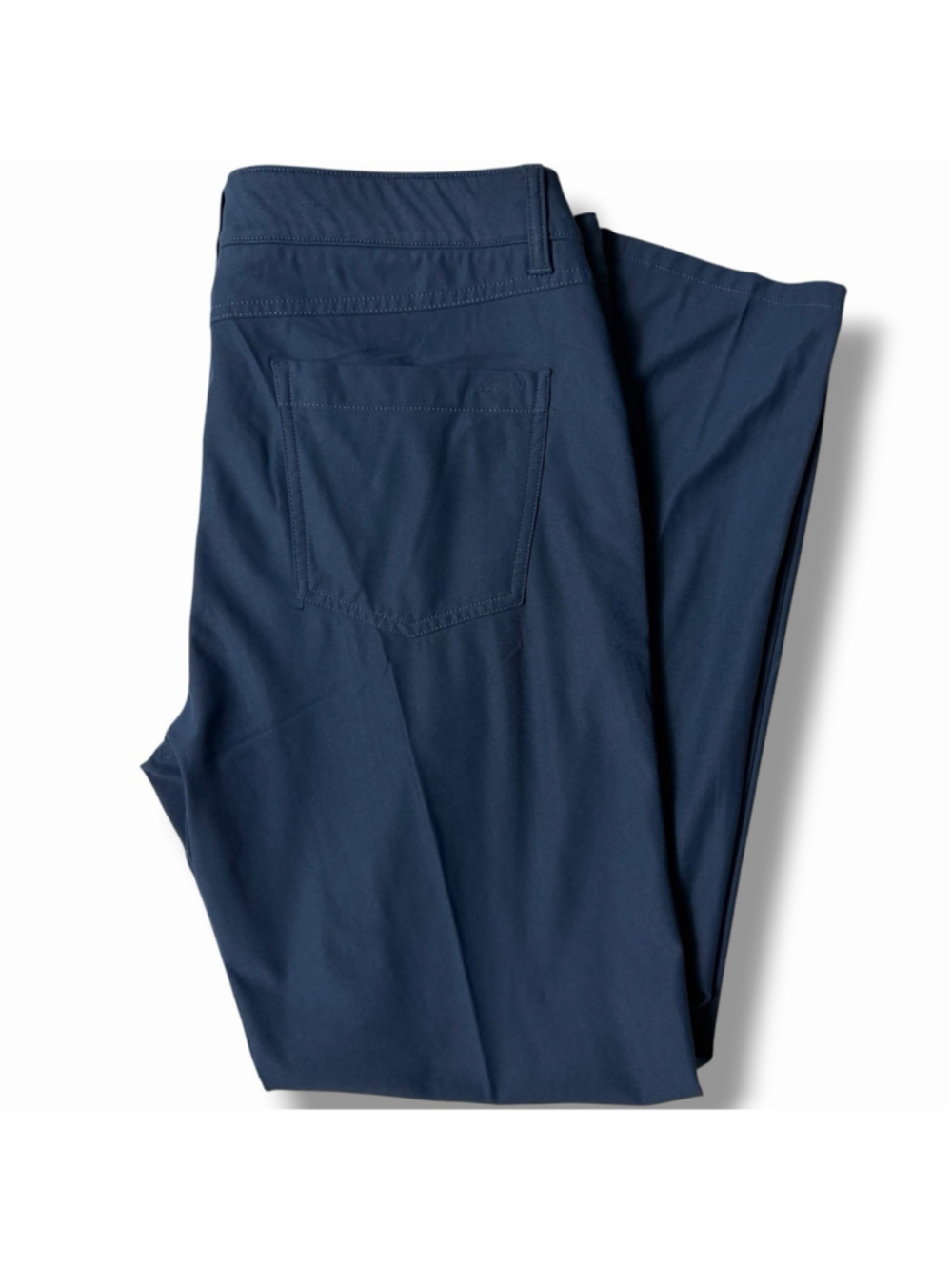 Johnnie-O Prep Formance Pants Mens 35x30 High Tide Navy Blue Golf Travel